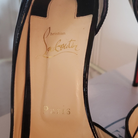 Christian Louboutin Black Patent Leather - Picture 2 of 4